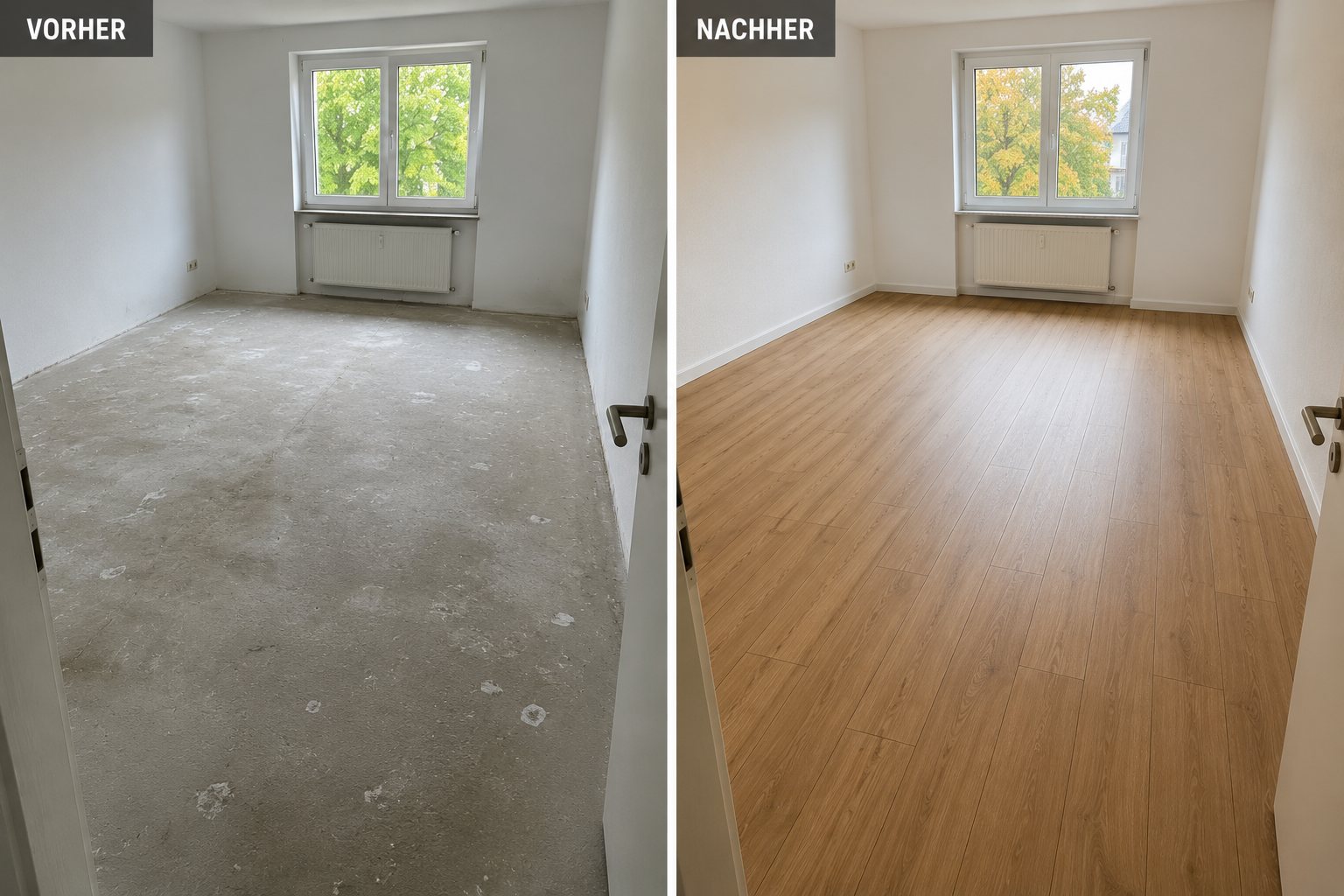 Bodenarbeiten und Bodenbelag erneuert in Issum